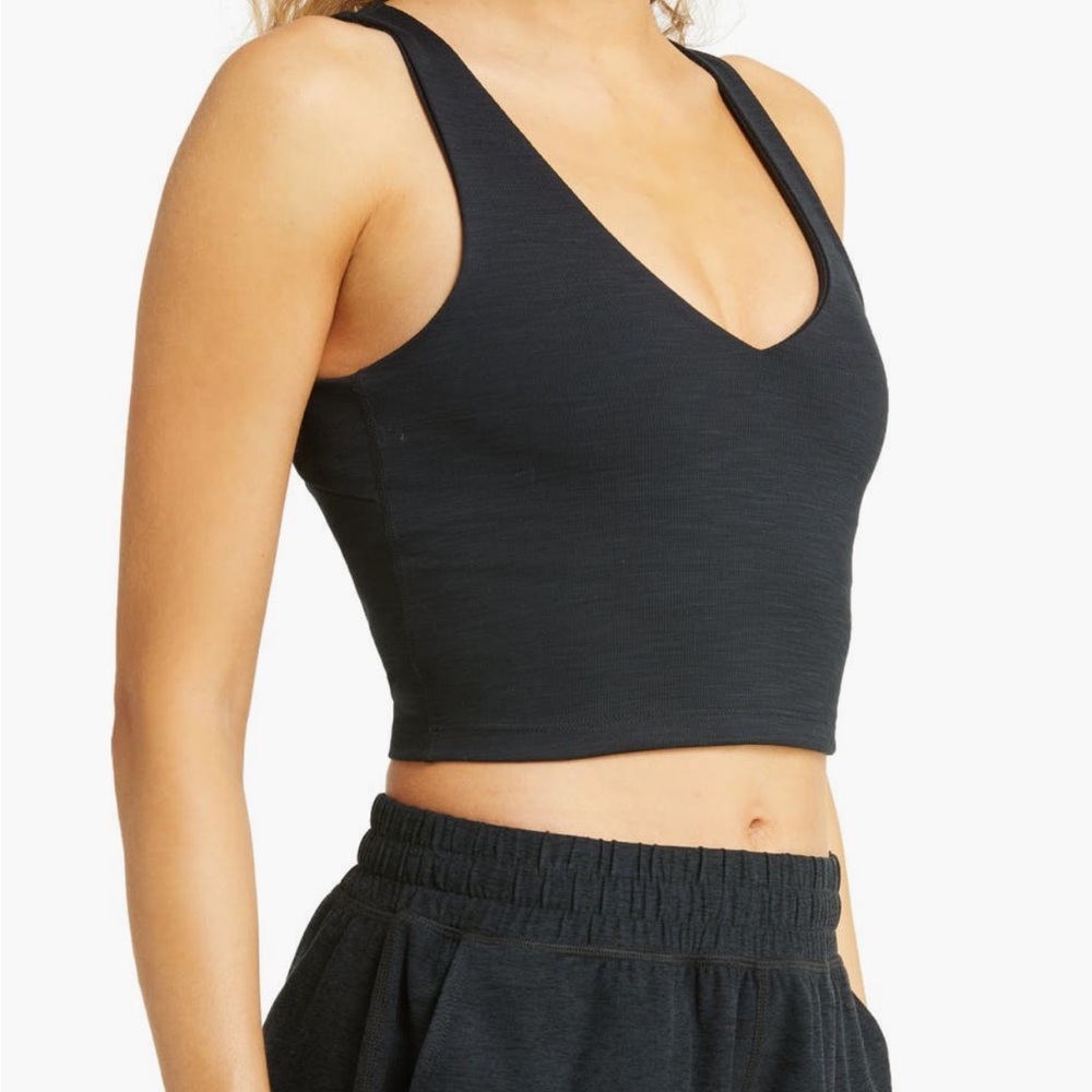 Beyond Yoga rib crop top Medium